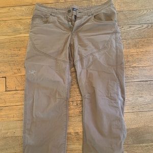 Arcteryx Pants, Size 32/30, Brown